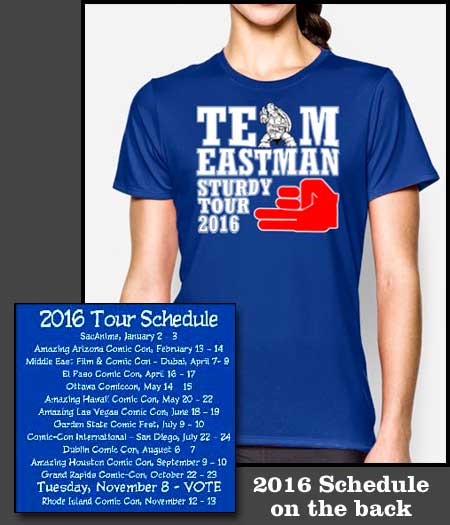 Lady’s Team Eastman Sturdy Tour 2016 Tee