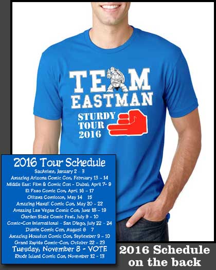 Men’s Team Eastman Sturdy Tour 2016 Tee