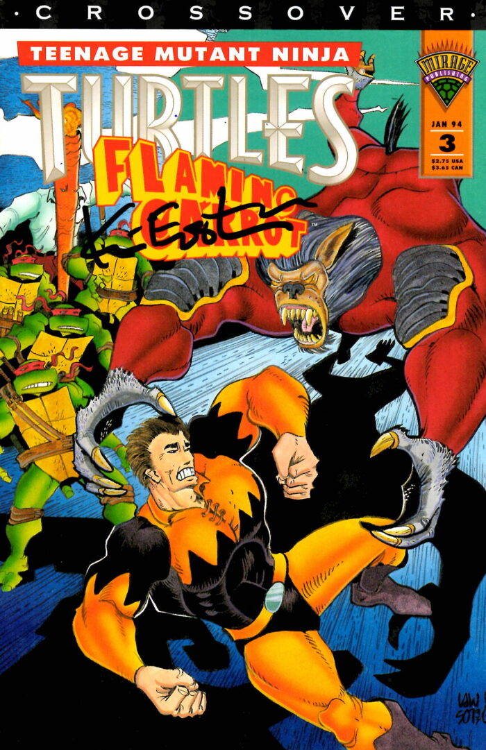 TMNT/Flaming Carrot Crossover #3
