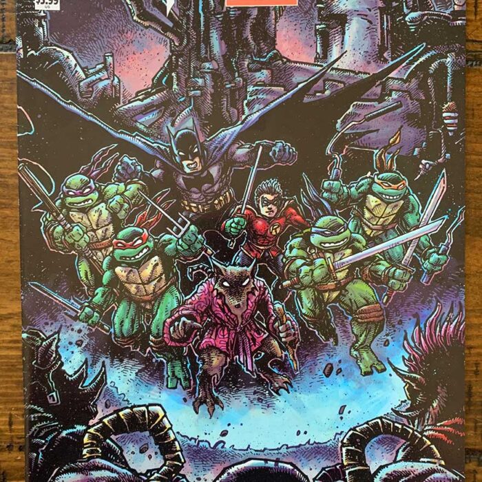 BATMAN TMNT II #4 Eastman Cover – Signed