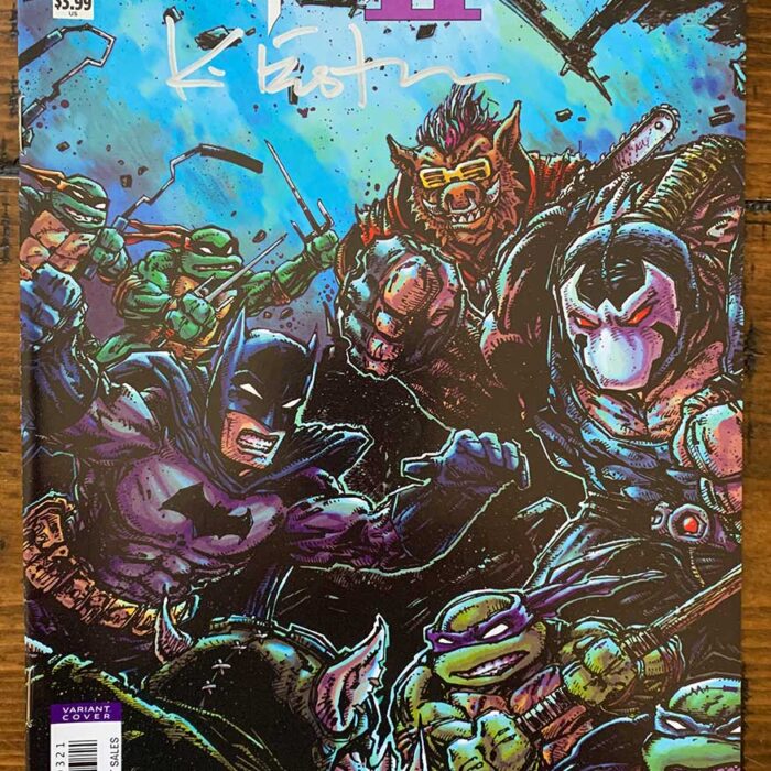 BATMAN TMNT II  #3 Eastman Cover – Signed