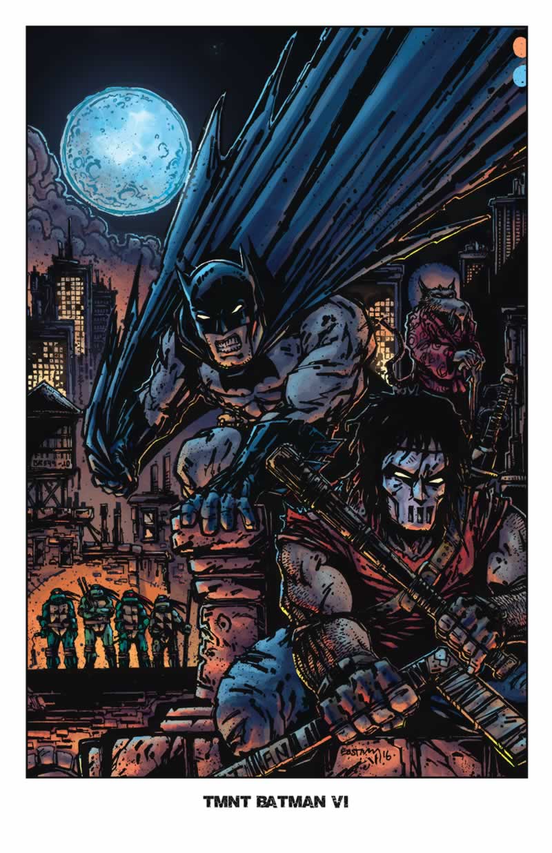 TMNT Batman VI – Signed Print