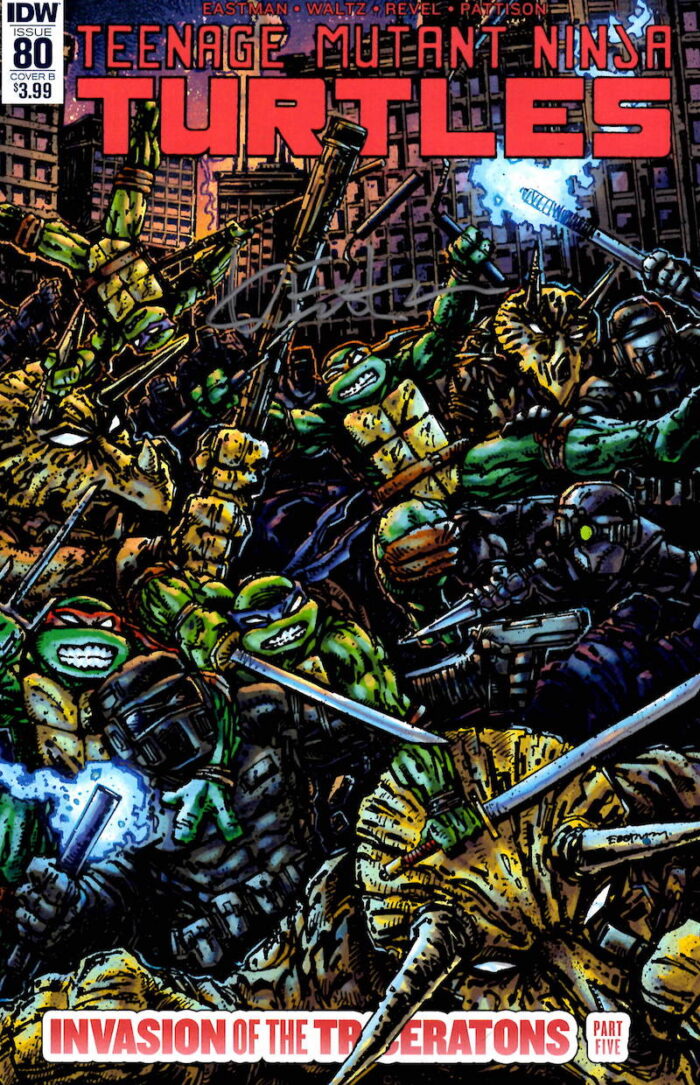 TMNT 80 Cover B Eastman – Signed