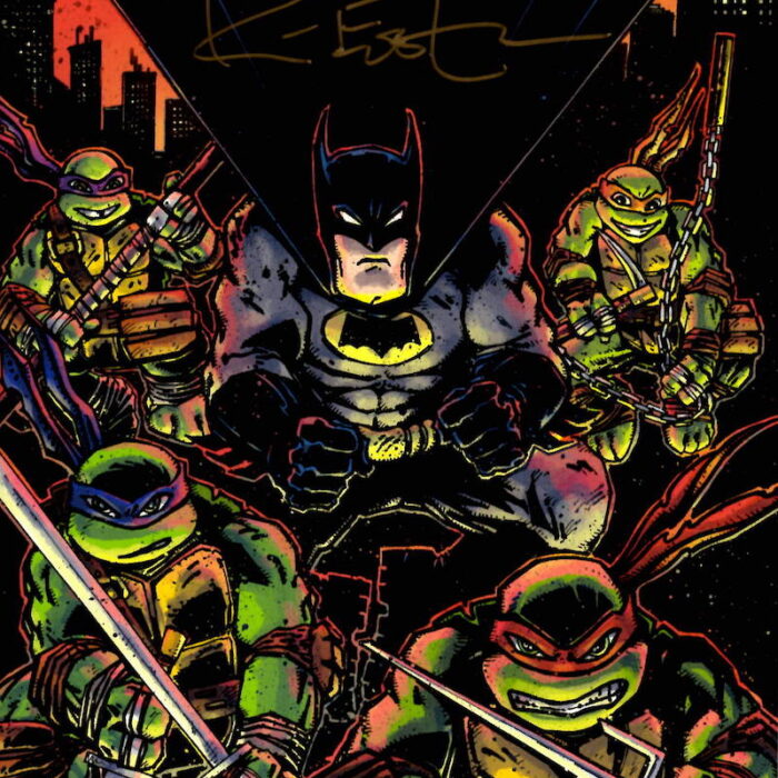 Batman/TMNT Adventures 1 – Signed – BAT IN STOCK!!