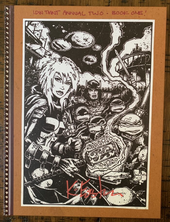 TMNT The Kevin Eastman Notebook Series: 2014 Annual SIGNED – Back in Stock!