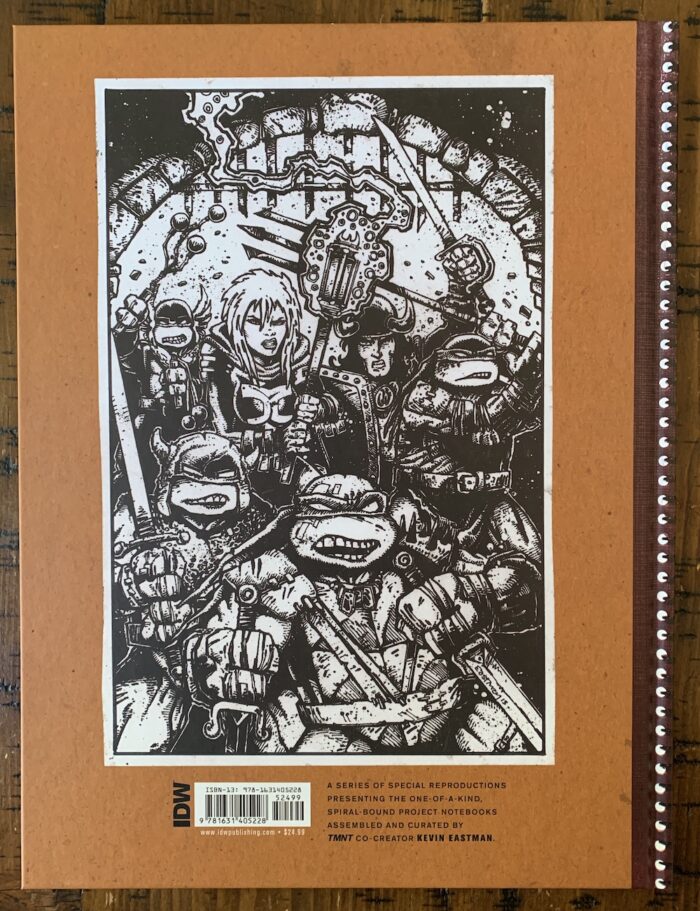 TMNT The Kevin Eastman Notebook Series: 2014 Annual SIGNED – Back in Stock!