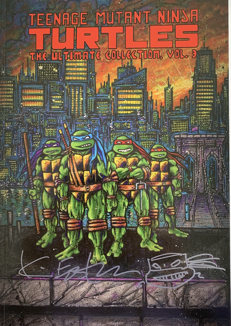 Tmnt Ultimate Collection Volume 3 Signed Kevin Eastman