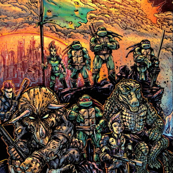 TMNT 75 Cover B Signed – The Trial of Krang Part Three