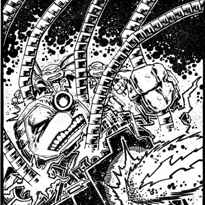 Urban Legends #11 Original Art Donny fights back