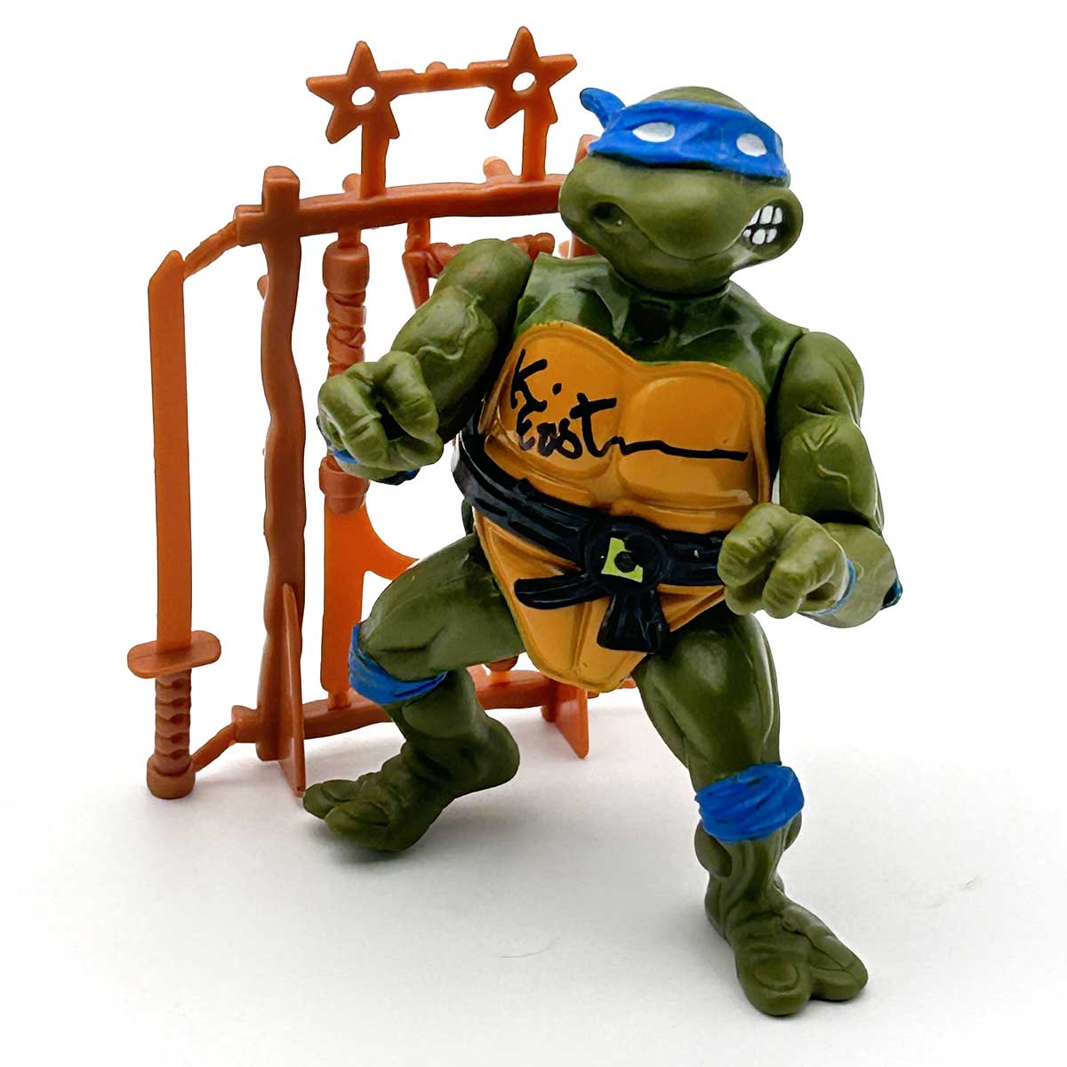 Leonardo - 1988 with weapons rack!