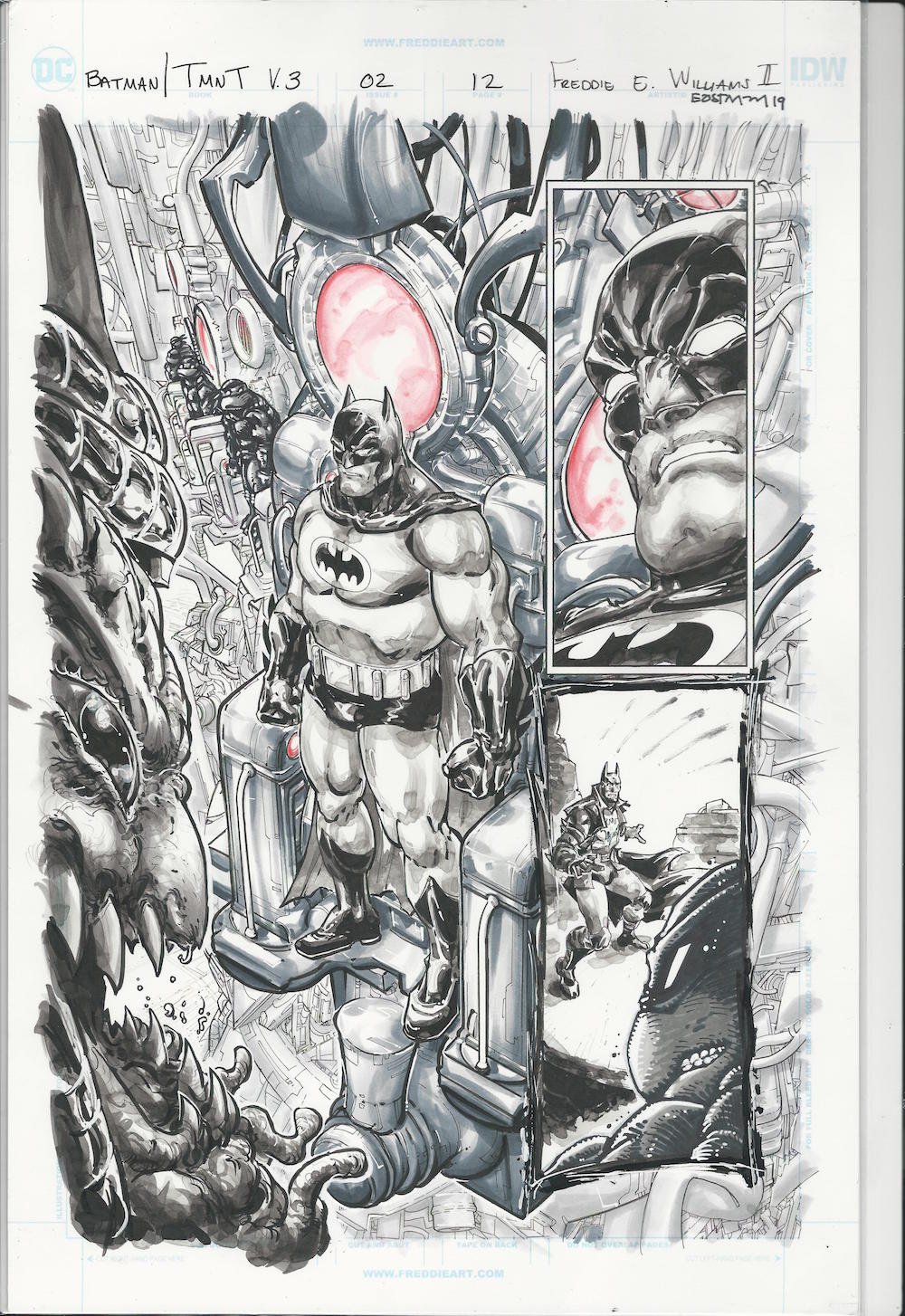 Batman TMNT Series 3 Issue 2 Pg 12