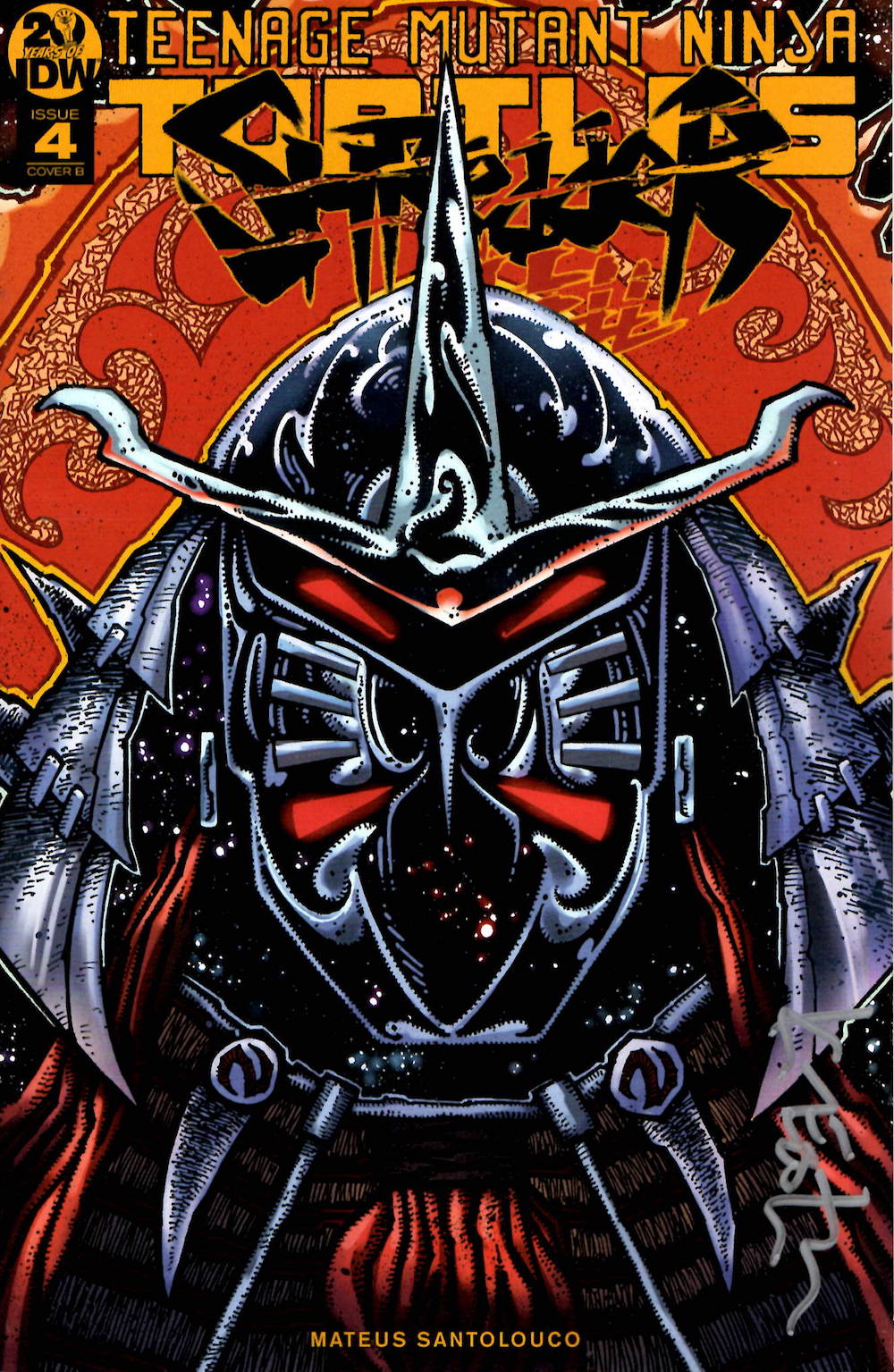 Shredder In Hell #4 Cover B Eastman Signed