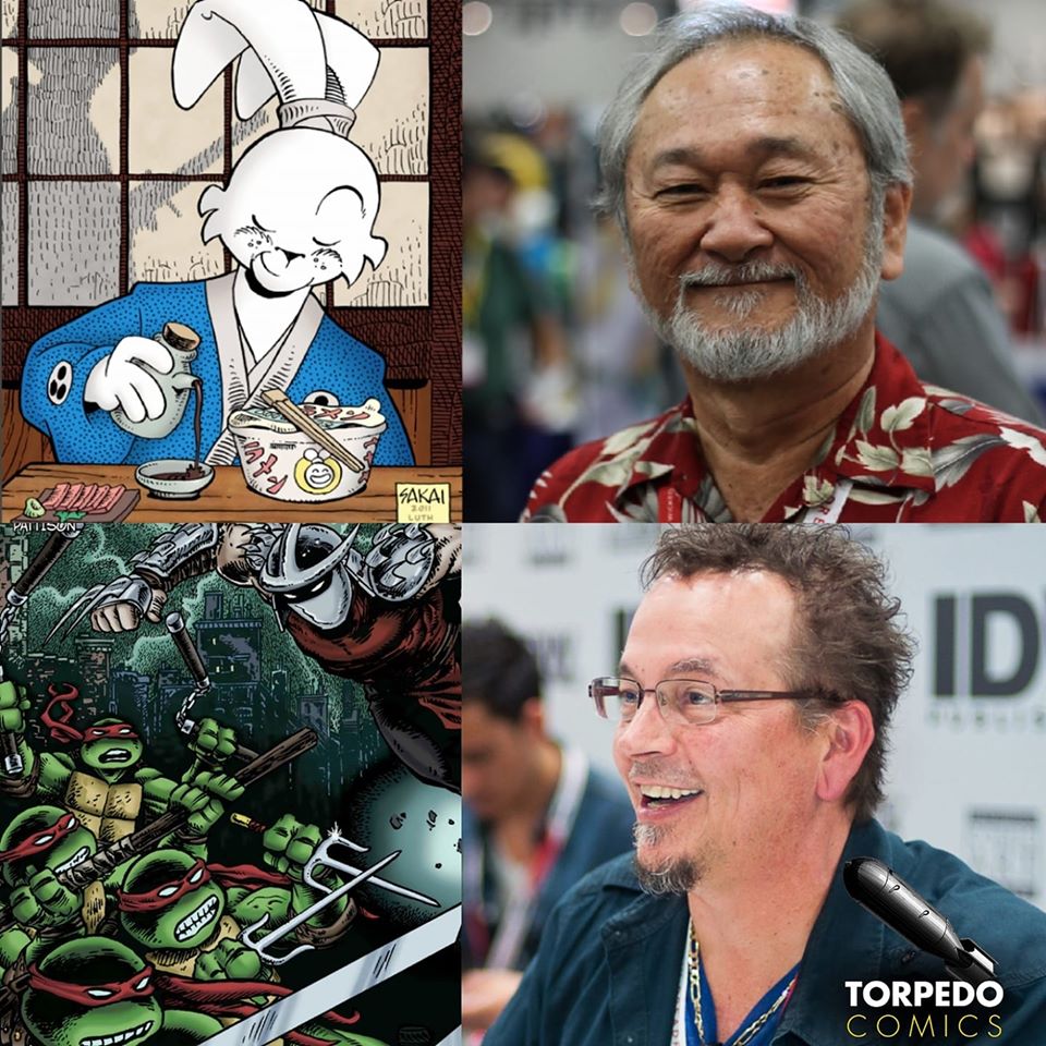 Read more about the article Nov. 30 Stan Sakai & Kevin Eastman in Las Vegas