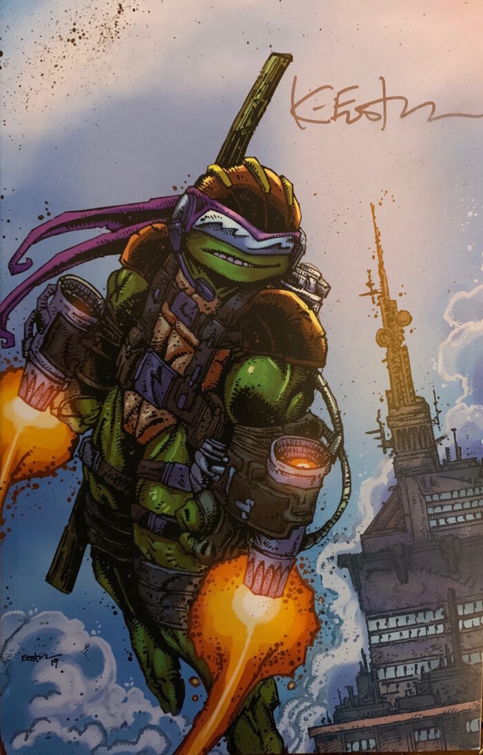 TMNT 98 RE NYCC Variant Signed