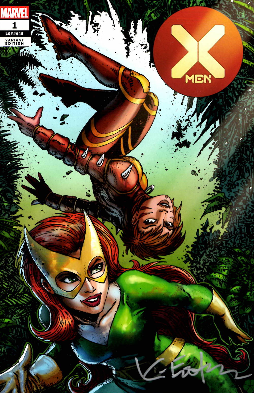X-MEN Issue 1 – COVER ROUGH E