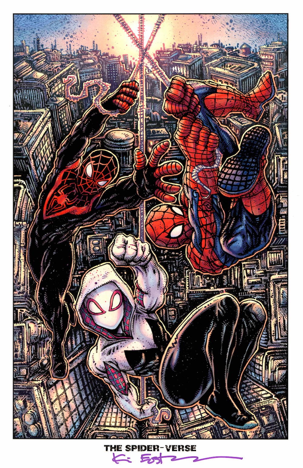 The Spider-Verse – Signed Print