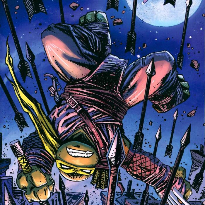 TMNT #100 Planet Awesome Collectibles Eastman Variant – Signed – Back in stock