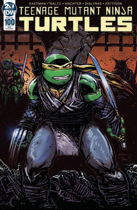 TMNT #100 Dynamic Forces Variant – Kevin Eastman Studios