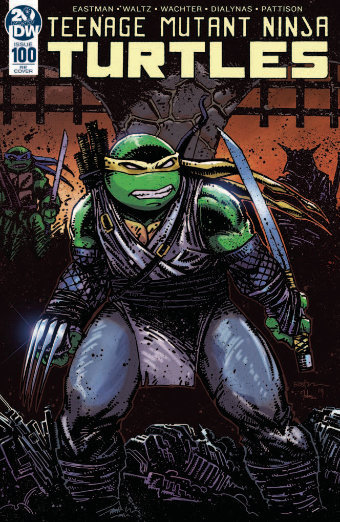 Teenage Mutant Ninja Turtles TEENAGE MUTANT NINJA TURTLES 45 Kevin Eastman Awesome!! IDW Variante 
