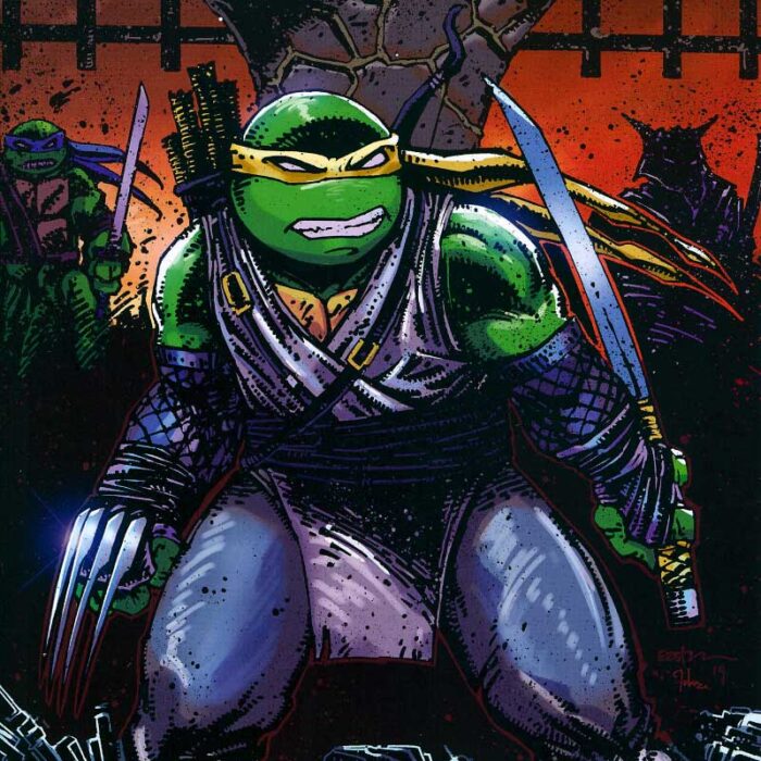 TMNT #100 Dynamic Forces Variant – Signed
