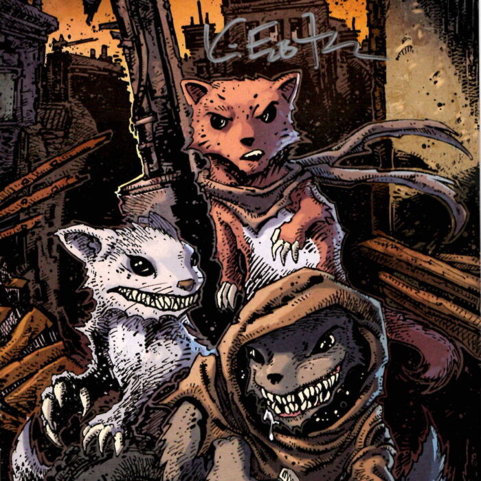 TMNT 103, Eastman Cover B Variant Signed