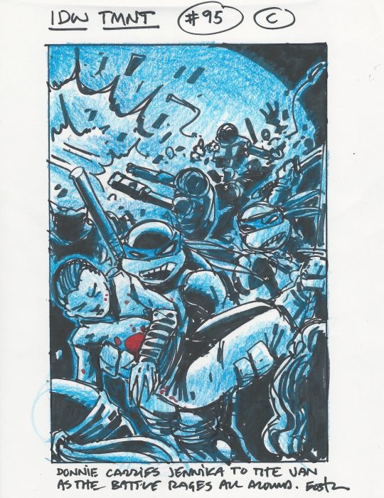 TMNT #95 C Used for Final cover