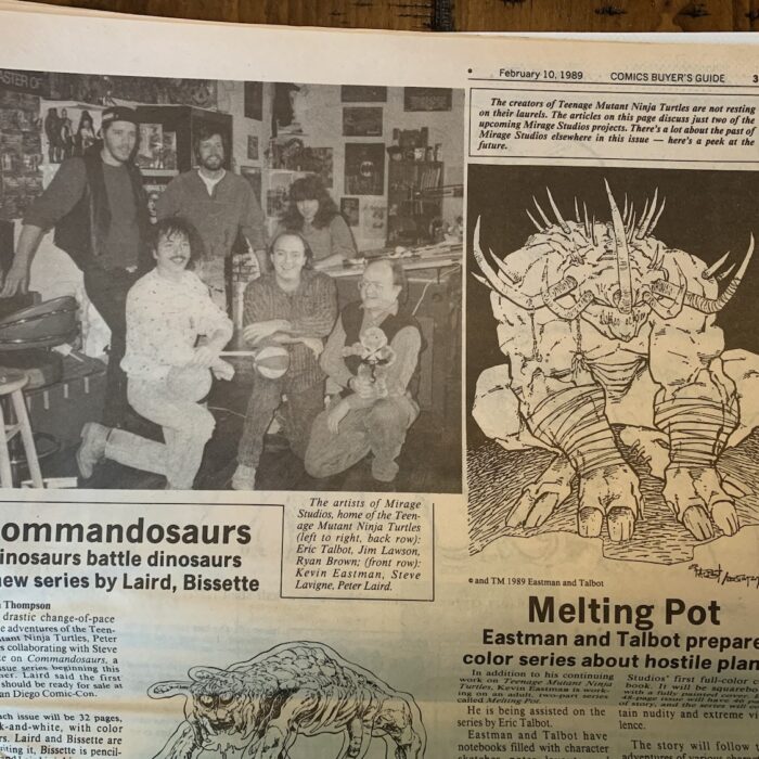 Comics Buyer’s Guide, Issue #795 – Special Turtles Issue – SIGNED