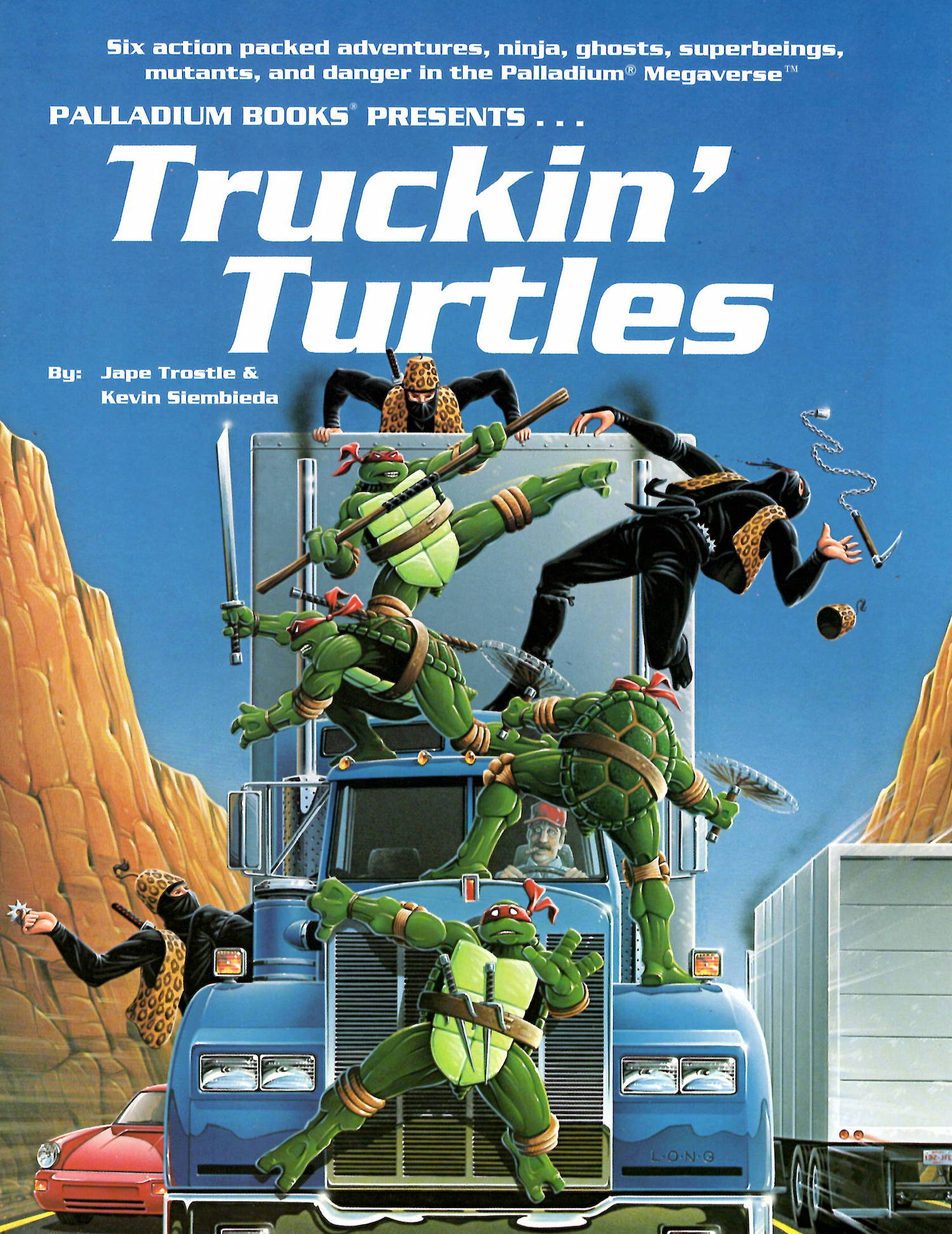 Palladium Books RPG – Truckin’ Turtles