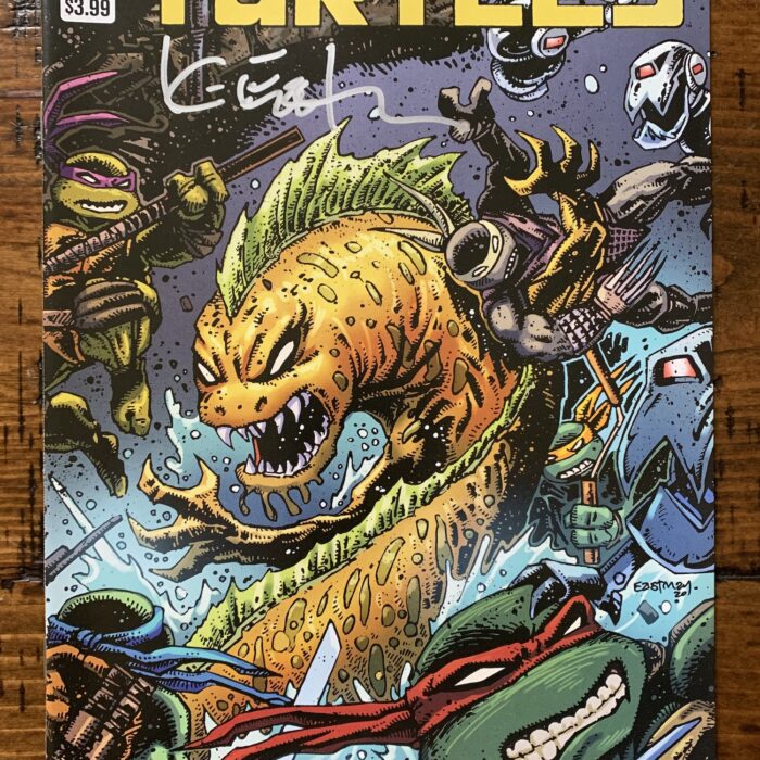 TMNT 108, Eastman Cover B Variant Signed
