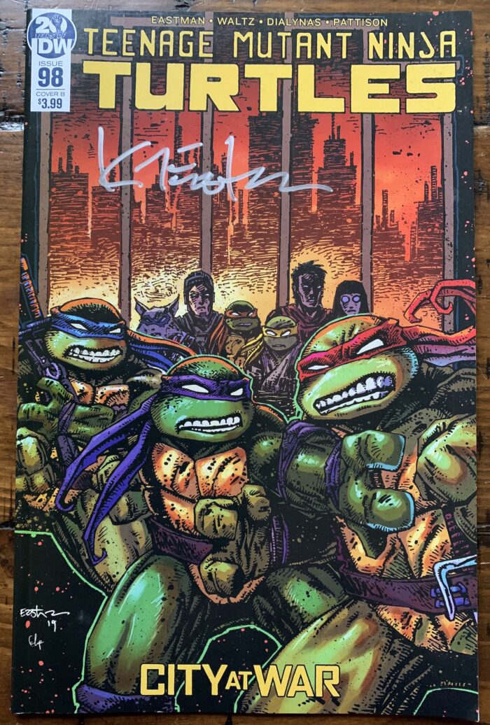TMNT 98 Cover B Signed by Kevin