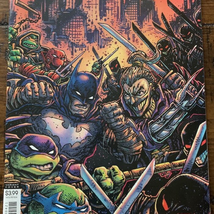 Batman/TMNT III Issue #4 Eastman Variant Cover – Signed