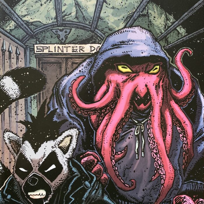 TMNT 111 Eastman Cover B SIGNED by Kevin