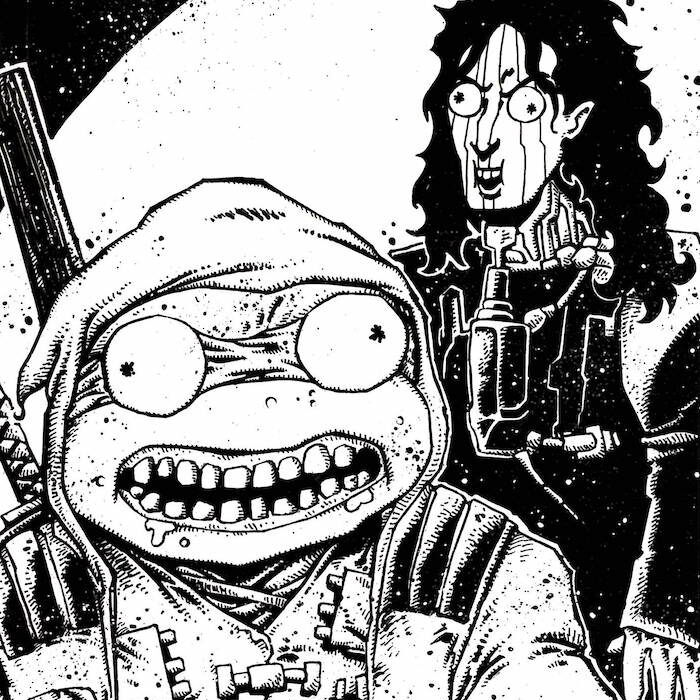 The Last Ronin – Fan Club Members Exclusive Cover Kevin Eastman & Justin Roiland Cover