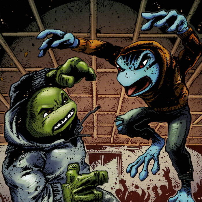 TMNT 112 Eastman Cover B SIGNED by Kevin