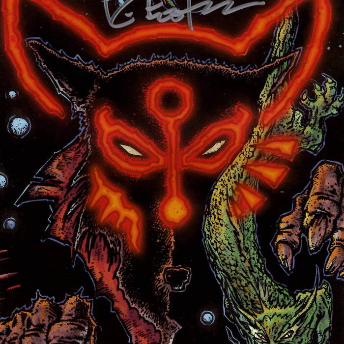 TMNT 59 Eastman Cover B SIGNED by Kevin