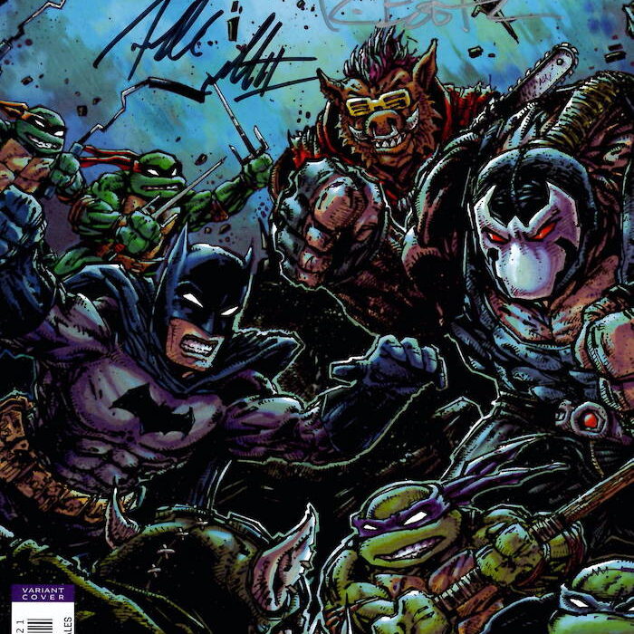 Batman/TMNT II #3 Eastman Variant Signed by Eastman AND Williams