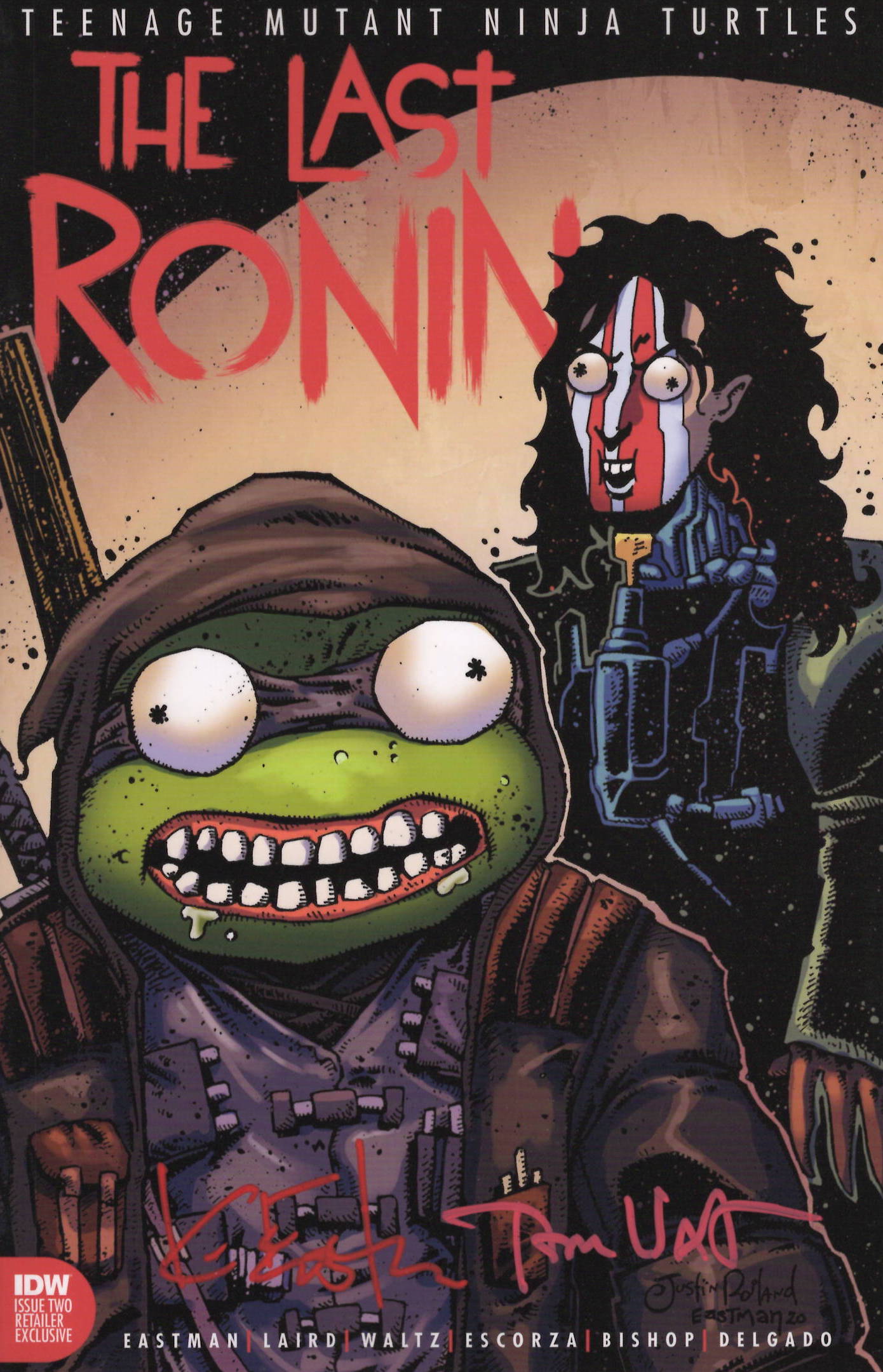 The Last Ronin 2 – Kevin Eastman & Justin Roiland Cover – Signed by Eastman and Waltz