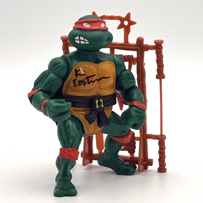 Michaelangelo – 1988 with weapons rack
