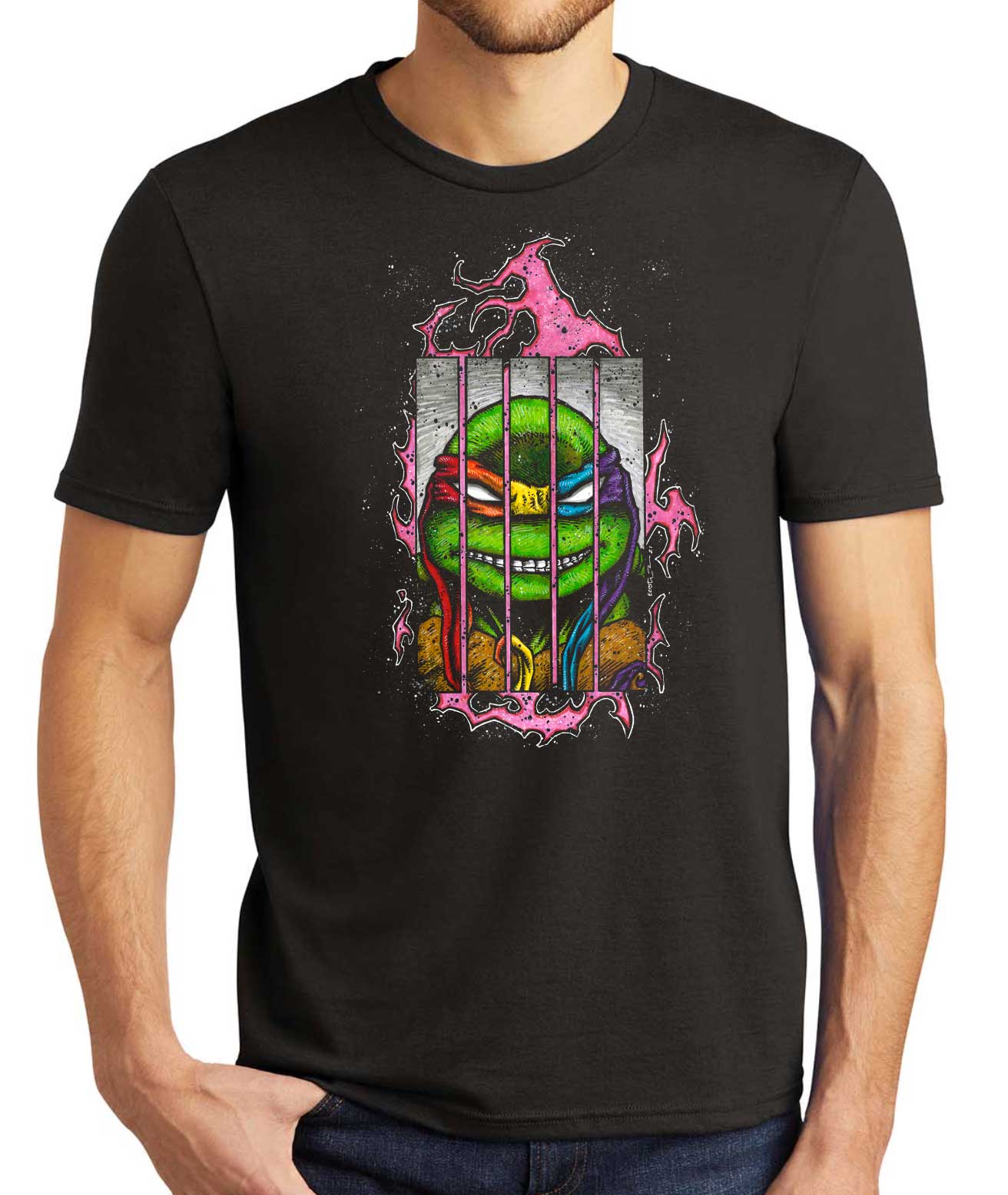 Teenage Mutant Ninja Turtle Social Media Likes T-Shirts T-Shirt