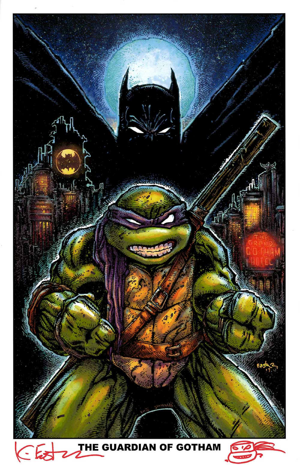 The Guardian Of Gotham – Signed Print