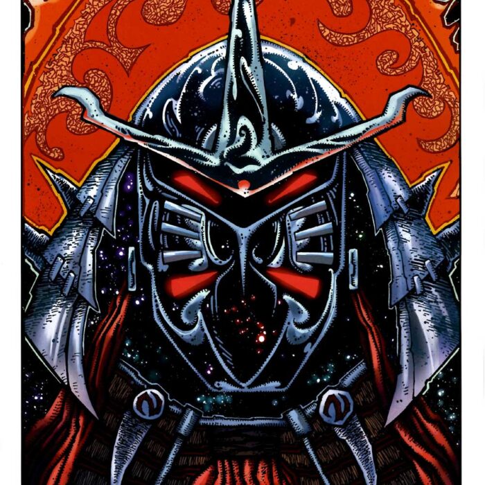 Tale of Two Shredders – Signed print with head sketch remarque