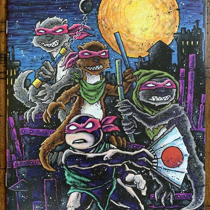 TMNT 119 Eastman Cover B SIGNED by Kevin – Back In Stock