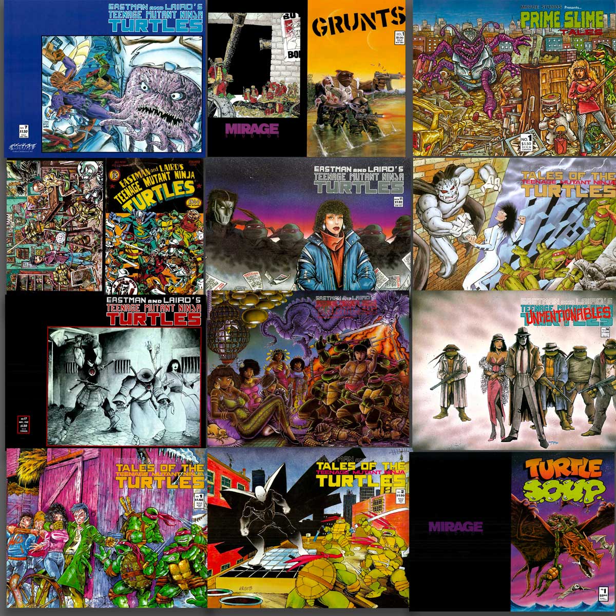 Vintage Mirage Studios Wraparound Covers and Newly Signed Prints Available Now