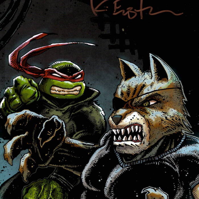 TMNT 120 Eastman Cover B SIGNED by Kevin