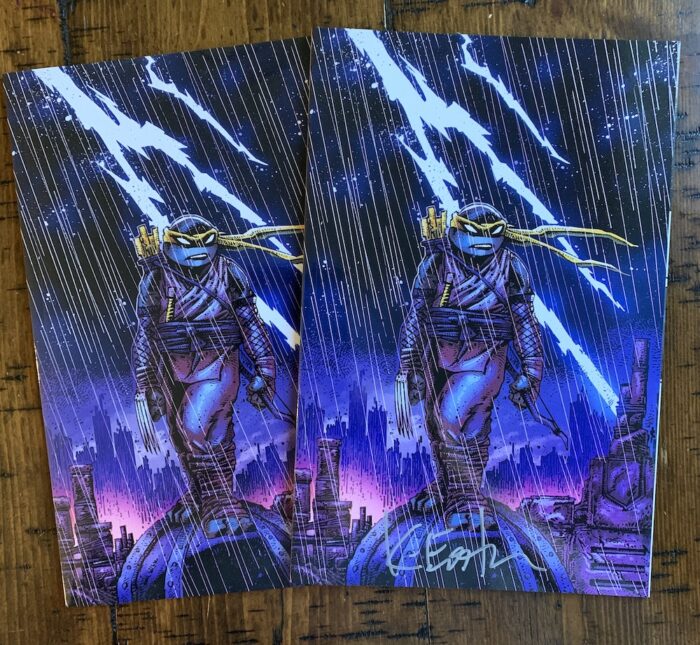 TMNT #99 Two Book Special – Frankie’s Comics Eastman Variant – Signed