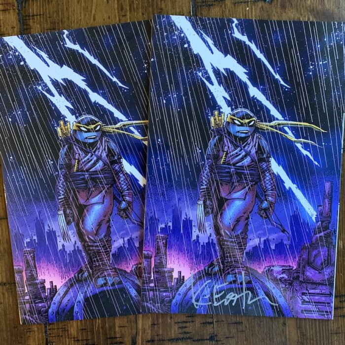 TMNT #99 Two Book Special – Frankie’s Comics Eastman Variant – Signed