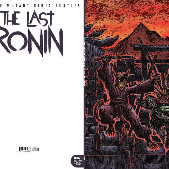 The Last Ronin issue 4, Kevin Eastman Studios Exclusive Variant – a few are available now – back in stock!