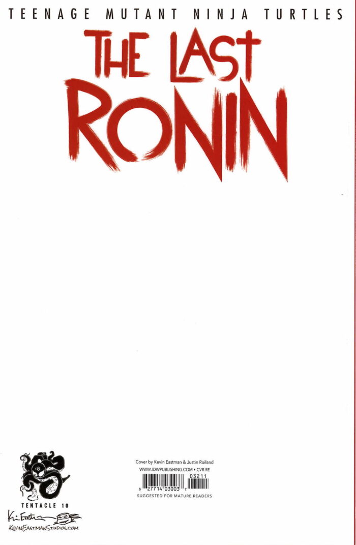 TMNT: THE LAST RONIN #4, Signature Series 9.8