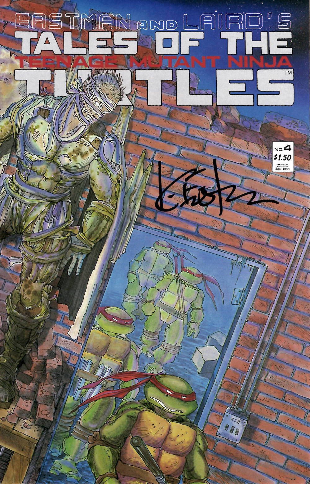 Rat King Rules Print – Signed with a headsketch remarque – Kevin Eastman  Studios