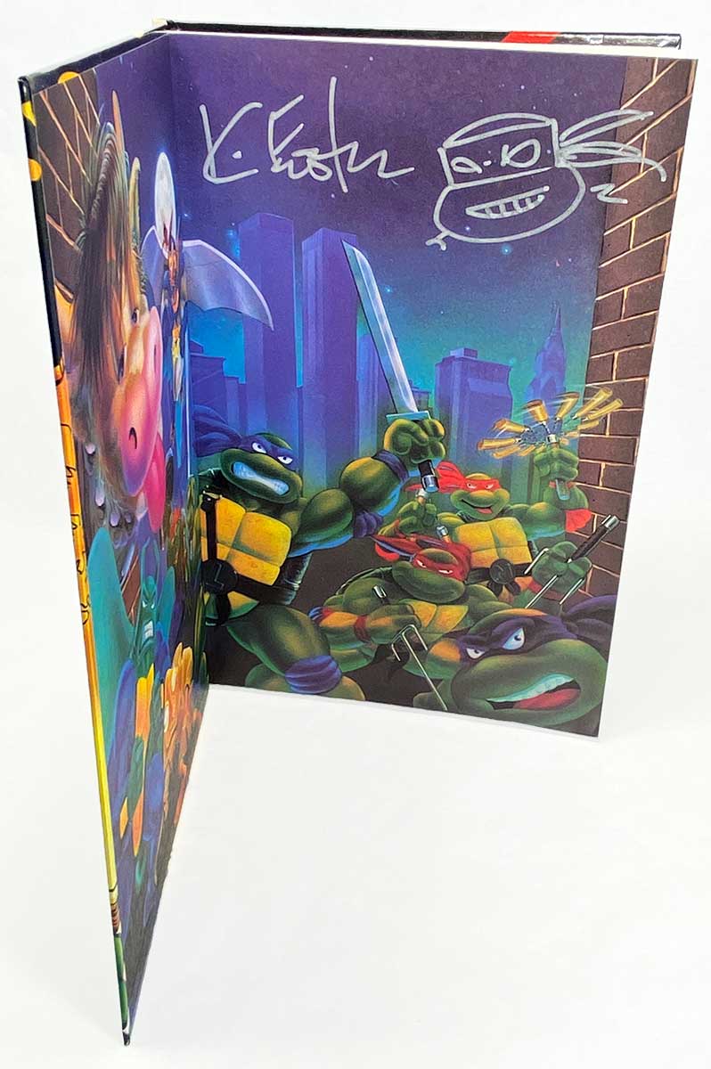 Tortues Ninja Book 2 Hardcover – Signed with headsketch remarque